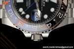 Rolex - GMT II 126710BLNR Batgirl 40mm 904L Jub SS/SS Black Dial RWF JH3285 Free Sprung