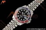 Rolex - GMT II 126710BLRO Pepsi 40mm 904L Jub SS/SS Black Dial RWF JH3285 Free Sprung