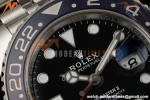 Rolex - GMT II 126710BLRO Pepsi 40mm 904L Jub SS/SS Black Dial RWF JH3285 Free Sprung