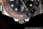 Rolex - GMT II 126710BLRO Pepsi 40mm 904L Jub SS/SS Black Dial RWF JH3285 Free Sprung