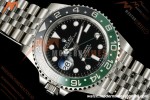 Rolex - GMT II 126720VTNR LHD 40mm 904L Jub SS/SS Black Dial RWF JH3285 Free Sprung