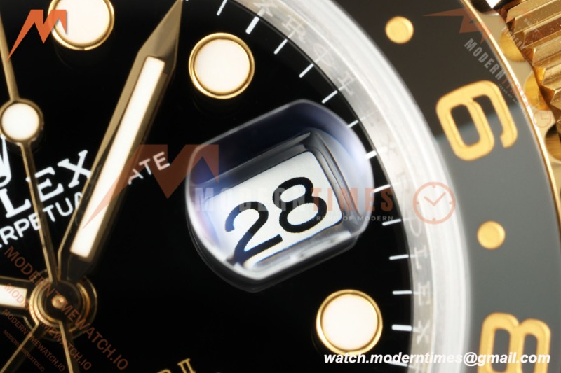 Rolex - GMT II 126713GRNR Bumblebee Jub 40mm 904L YG/SS Black SEEK DD3285 CHS