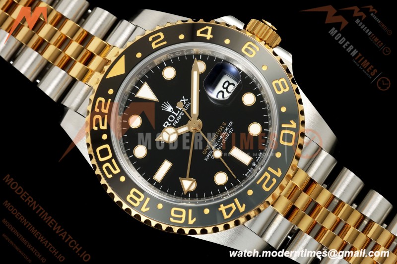Rolex - GMT II 126713GRNR Bumblebee Jub 40mm 904L YG/SS Black SEEK DD3285 CHS