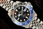 Rolex - GMT II 126710BLNR Batgirl 40mm 904L Jub SS/SS Black Dial SEEK DD3285