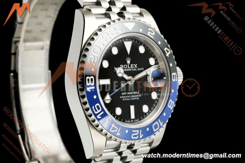 Rolex - GMT II 126710BLNR Batgirl 40mm 904L Jub SS/SS Black Dial SEEK DD3285