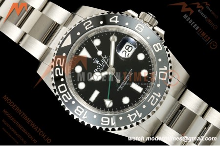 Rolex - GMT II 126710GRNR Bruce Wayne 40mm 904L Oys SS/SS Black Dial SEEK DD3285