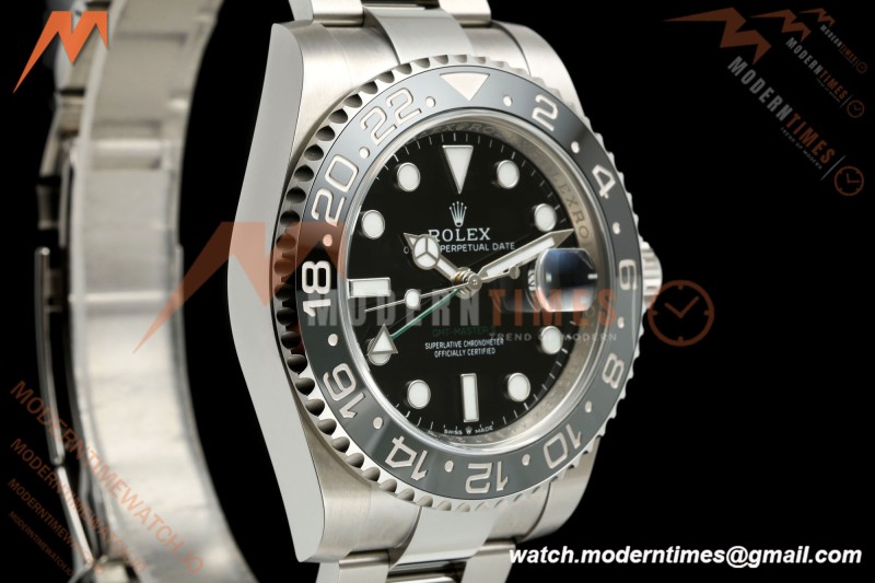 Rolex - GMT II 126710GRNR Bruce Wayne 40mm 904L Oys SS/SS Black Dial SEEK DD3285