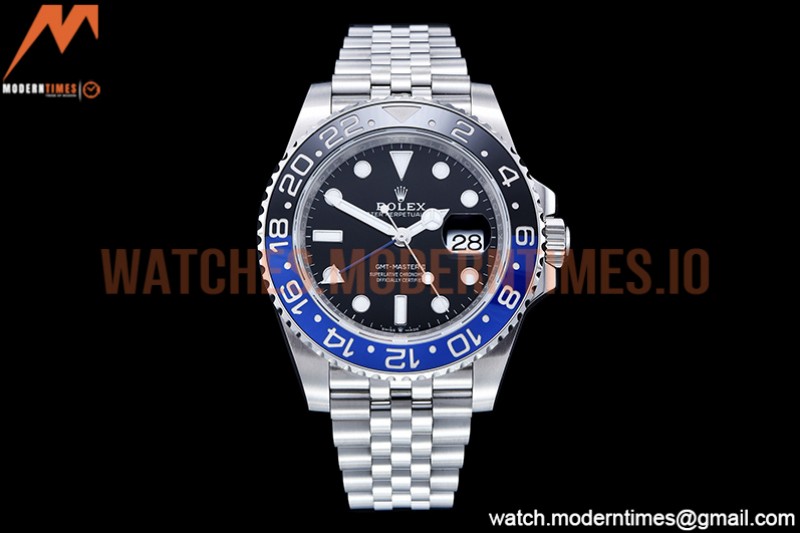 Rolex - GMT II 126710 Jub 904L SS/SS Blk VSF VR3186 CHS
