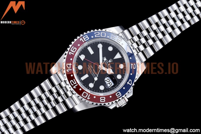 Rolex - GMT II 126710BLRO Jub 904L SS/SS Blk VSF VR3186 CHS