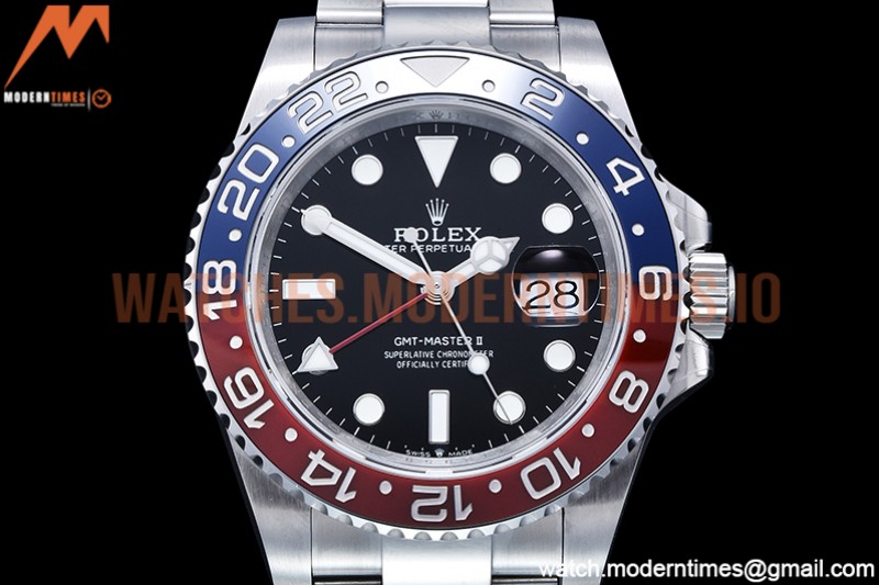 Rolex - GMT II 126710BLRO Oys 904L SS/SS Blk GMF V6 SH3285 CHS