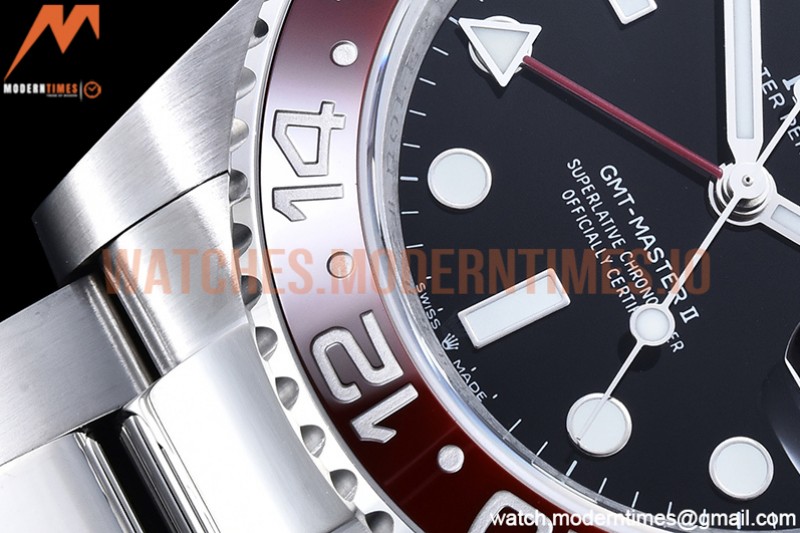 Rolex - GMT II 126710BLRO Oys 904L SS/SS Blk GMF V6 SH3285 CHS
