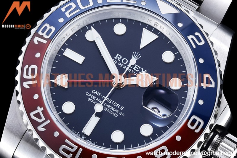 Rolex - GMT II 126719 Oys 904L SS/SS Blue GMF V6 SH3285