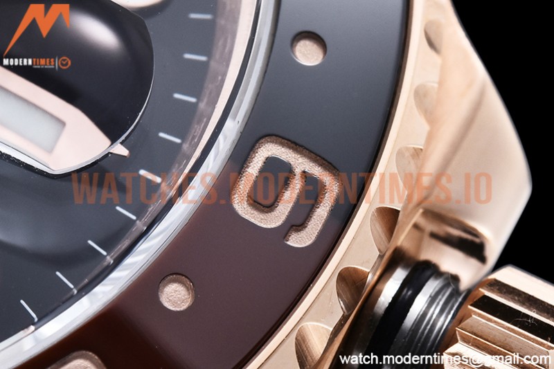 Rolex - GMT II 126715CHNR 904 RG/RG Blk GMF V6 SH3285 CHS