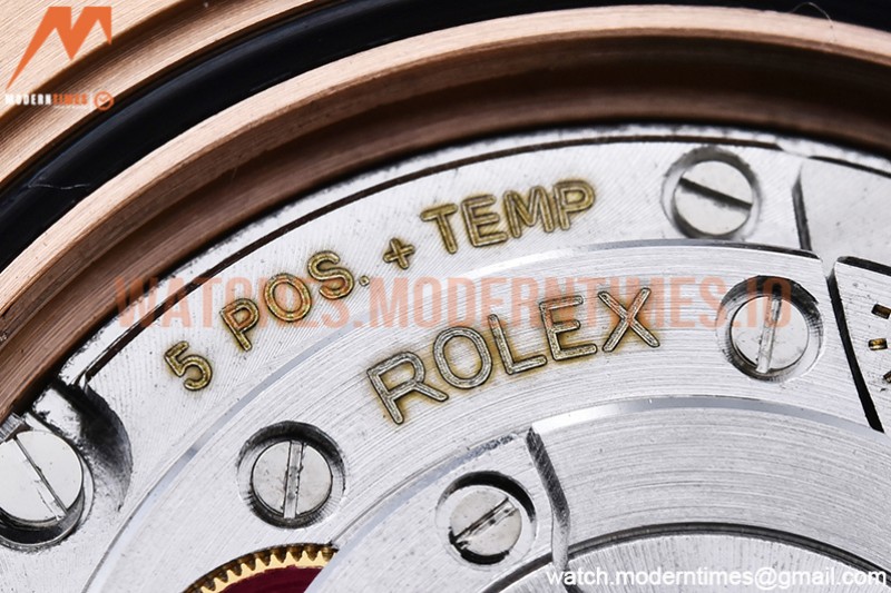 Rolex - GMT II 126715CHNR 904 RG/RG Blk GMF V6 SH3285 CHS