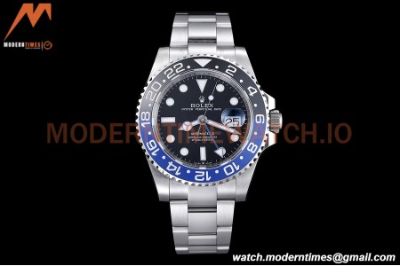 Rolex - GMT II 126710 Oys 40mm 904L SS/SS Black EWF VR3285 CHS