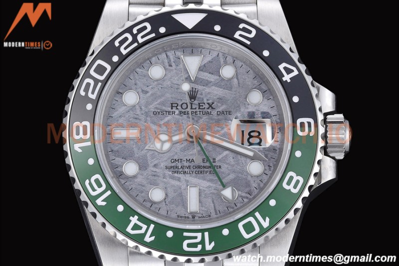 Rolex - GMT Master II 126720 40mm Jubilee SS/SS Meteorite Dial OWF VR3285