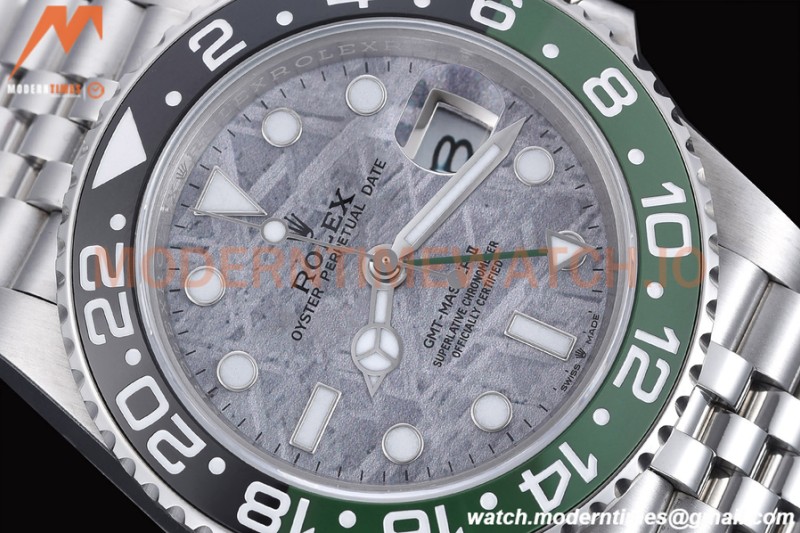 Rolex - GMT Master II 126720 40mm Jubilee SS/SS Meteorite Dial OWF VR3285