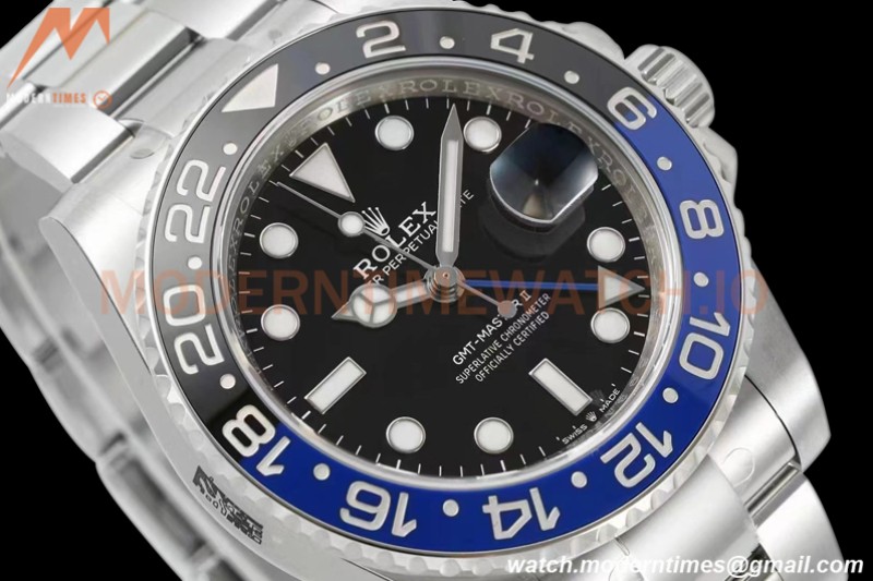 Rolex - GMT II 126710 Oys 40mm 904L SS/SS Black C+F VR3285 CHS