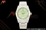 Rolex - Oyster Perpetual 126000 36mm Oys Smt 904L SS/SS Pistachio Green Dial GMF V2 VR3230