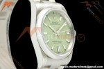 Rolex - Oyster Perpetual 126000 36mm Oys Smt 904L SS/SS Pistachio Green Dial GMF V2 VR3230