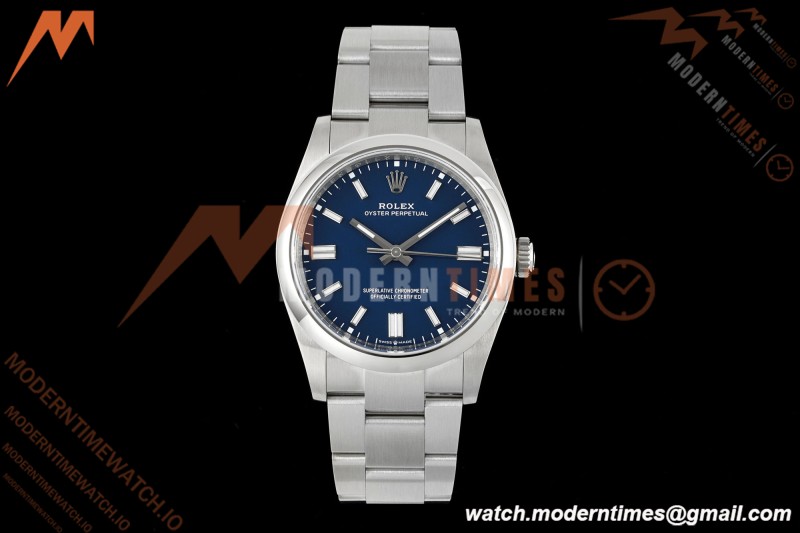 Rolex - Oyster Perpetual 126000 36mm Oys Smt 904L SS/SS Blue Dial VSF V2 VS3230 | 롤렉스 오이스터 퍼페추얼 126000 36mm 오이스터 브레이슬릿 904L 스테인리스 스틸/스테인리스 스틸 블루 다이얼 VSF V2 VS3230 무브먼트