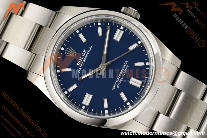 Rolex - Oyster Perpetual 126000 36mm Oys Smt 904L SS/SS Blue Dial VSF V2 VS3230 | 롤렉스 오이스터 퍼페추얼 126000 36mm 오이스터 브레이슬릿 904L 스테인리스 스틸/스테인리스 스틸 블루 다이얼 VSF V2 VS3230 무브먼트