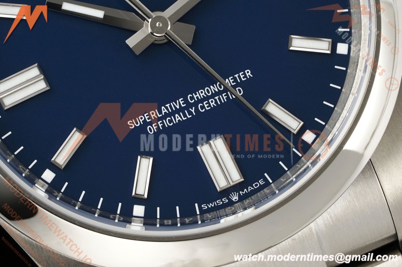 Rolex - Oyster Perpetual 126000 36mm Oys Smt 904L SS/SS Blue Dial VSF V2 VS3230 | 롤렉스 오이스터 퍼페추얼 126000 36mm 오이스터 브레이슬릿 904L 스테인리스 스틸/스테인리스 스틸 블루 다이얼 VSF V2 VS3230 무브먼트