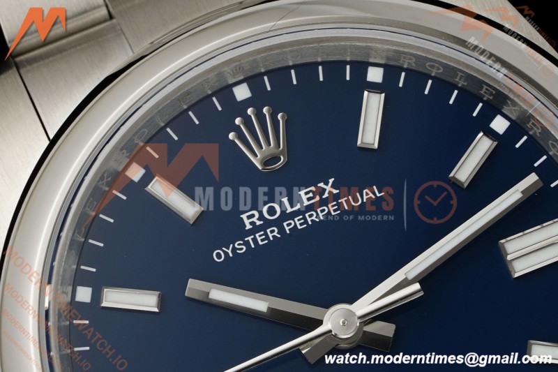 Rolex - Oyster Perpetual 126000 36mm Oys Smt 904L SS/SS Blue Dial VSF V2 VS3230 | 롤렉스 오이스터 퍼페추얼 126000 36mm 오이스터 브레이슬릿 904L 스테인리스 스틸/스테인리스 스틸 블루 다이얼 VSF V2 VS3230 무브먼트