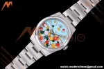 Rolex - Oyster Pert 41mm 124300 904L SS/SS Turquoise Celebration Dial VF DD3230