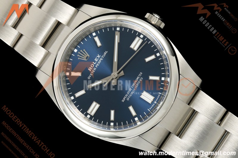 Rolex - Oyster Perpetual 126000 36mm Oys Smt 904L SS/SS Blue Dial VF DD3230