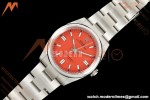 Rolex - Oyster Perpetual 126000 36mm Oys Smt 904L SS/SS Coral Red Dial VF DD3230