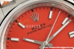 Rolex - Oyster Perpetual 126000 36mm Oys Smt 904L SS/SS Coral Red Dial VF DD3230