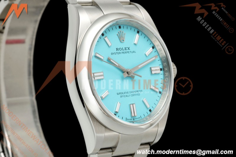 Rolex - Oyster Perpetual 126000 36mm Oys Smt 904L SS/SS Turquoise Dial VF DD3230