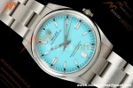 Rolex - Oyster Perpetual 126000 36mm Oys Smt 904L SS/SS Turquoise Dial VF DD3230