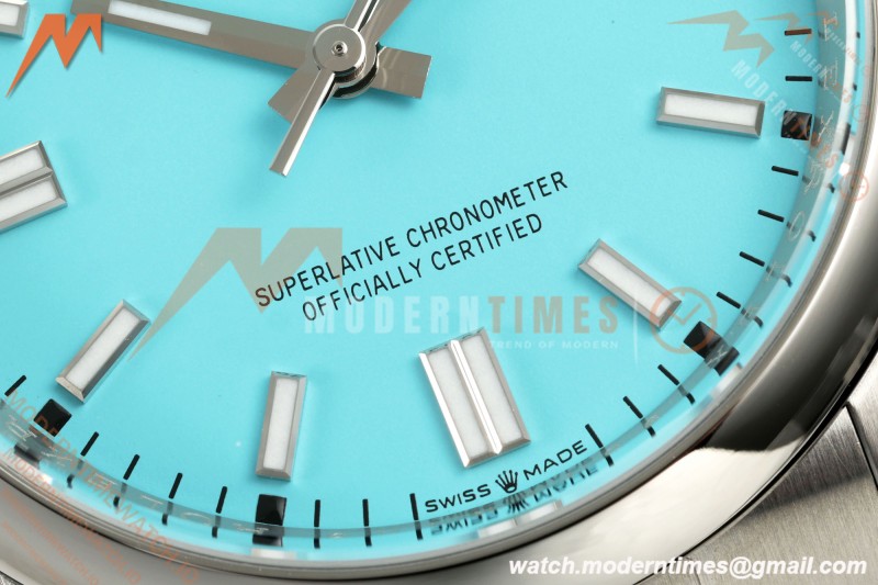 Rolex - Oyster Perpetual 126000 36mm Oys Smt 904L SS/SS Turquoise Dial VF DD3230