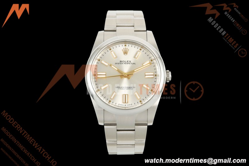 Rolex - Oyster Perpetual 41mm 124300 SS/SS Silver VF DD3230 | 롤렉스 - 오이스터 퍼페츄얼 41mm 124300 SS/SS 실버 VF DD3230