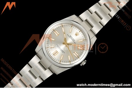 Rolex - Oyster Perpetual 41mm 124300 SS/SS Silver VF DD3230