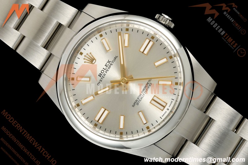 Rolex - Oyster Perpetual 41mm 124300 SS/SS Silver VF DD3230 | 롤렉스 - 오이스터 퍼페츄얼 41mm 124300 SS/SS 실버 VF DD3230