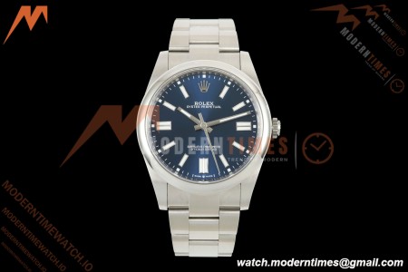 Rolex - Oyster Perpetual 41mm 124300 SS/SS Blue VF DD3230 | 롤렉스 - 오이스터 퍼페츄얼 41mm 124300 SS/SS 블루 VF DD3230