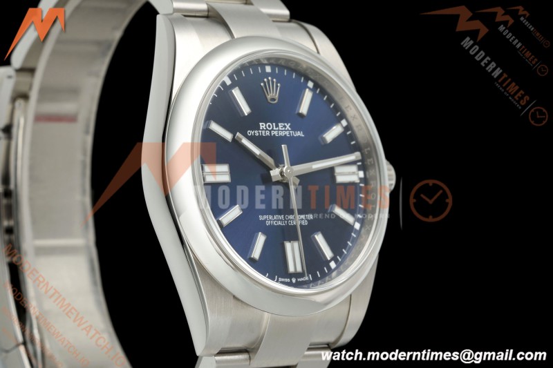 Rolex - Oyster Perpetual 41mm 124300 SS/SS Blue VF DD3230 | 롤렉스 - 오이스터 퍼페츄얼 41mm 124300 SS/SS 블루 VF DD3230