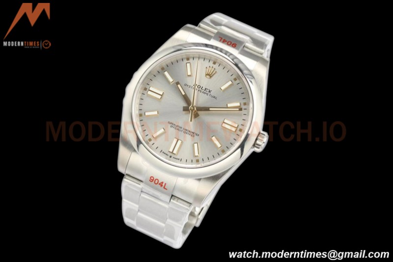 Rolex - Oyster Pert. 41mm 124300 SS/SS Silver EWF A3230