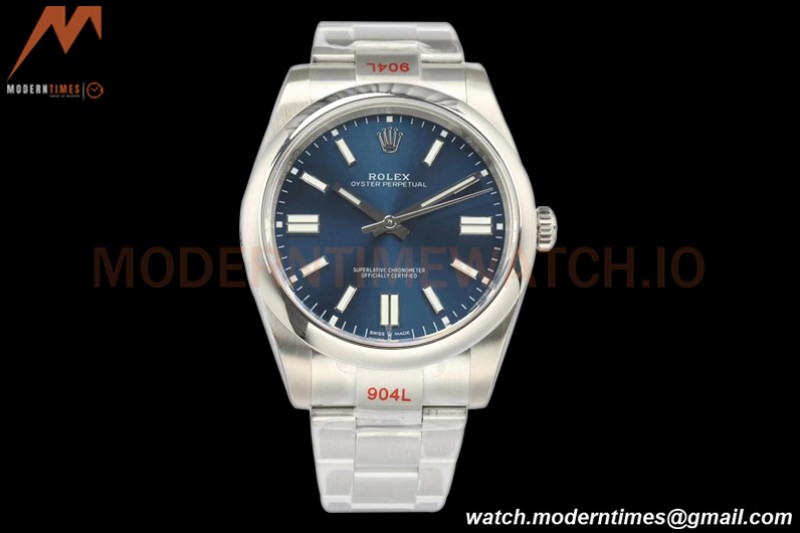Rolex - Oyster Pert. 41mm 124300 SS/SS Blue EWF A3230