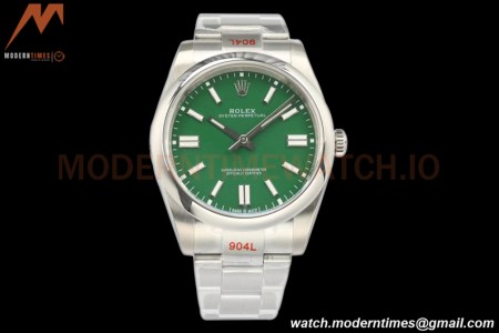 Rolex - Oyster Pert. 41mm 124300 SS/SS Green EWF A3230