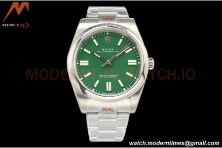 Rolex - Oyster Pert. 41mm 124300 SS/SS Green EWF A3230