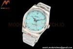 Rolex - Oyster Pert. 41mm 124300 SS/SS Turquoise Blue EWF A3230