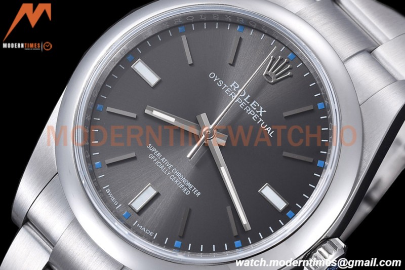 Rolex - Oyster Pert. 39mm 114300 904L SS/SS Grey EWF A3132