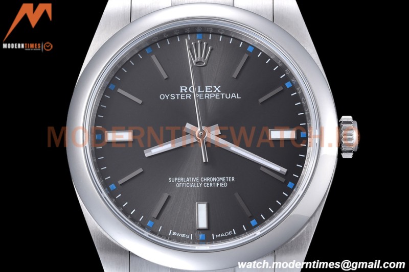 Rolex - Oyster Pert. 39mm 114300 904L SS/SS Grey EWF A3132