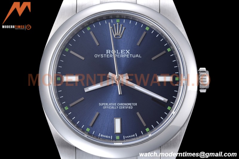 Rolex - Oyster Pert. 39mm 114300 904L SS/SS Blue EWF A3132