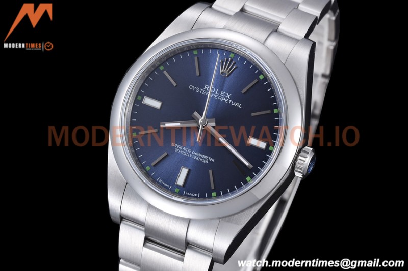 Rolex - Oyster Pert. 39mm 114300 904L SS/SS Blue EWF A3132