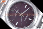 Rolex - Oyster Pert. 39mm 114300 904L SS/SS Red Grape EWF A3132